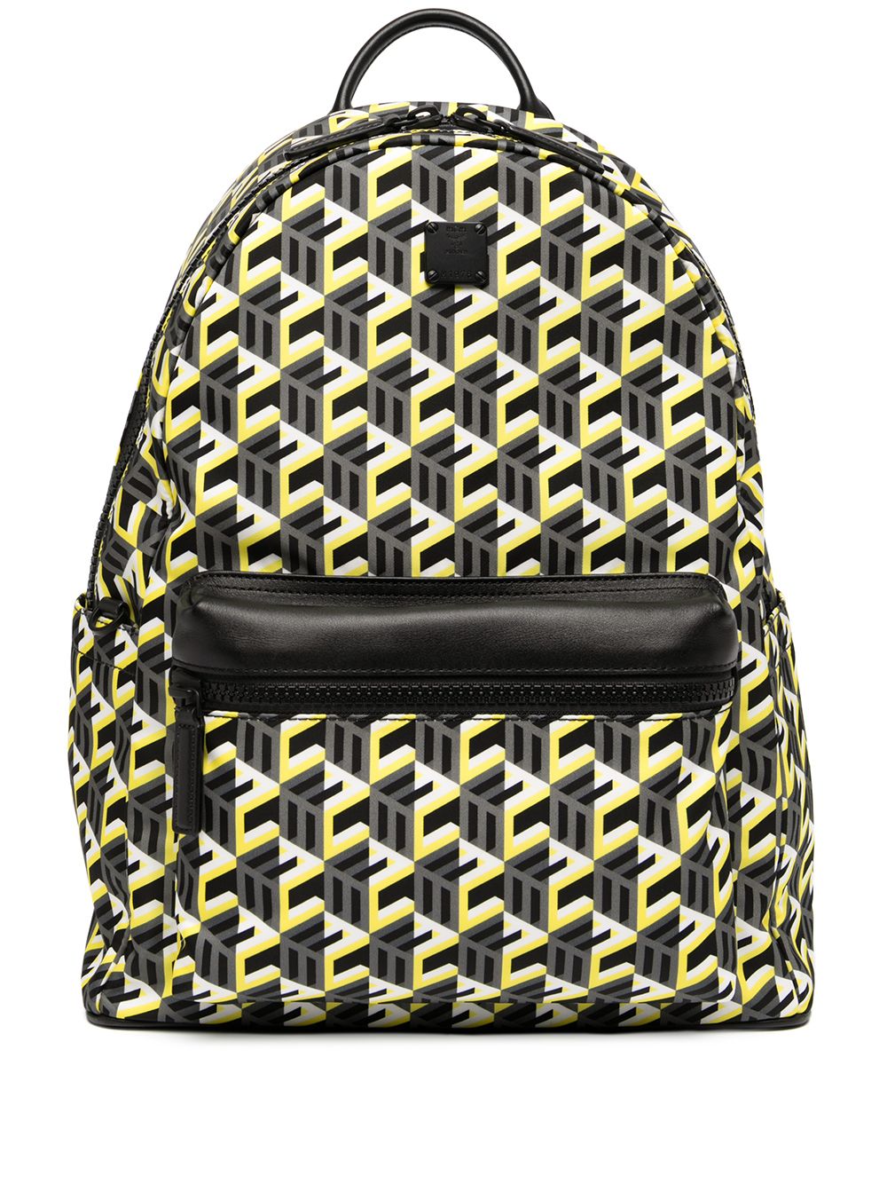MCM - large Stark backpack - unisex - Nylon/Leather - One Size - Black