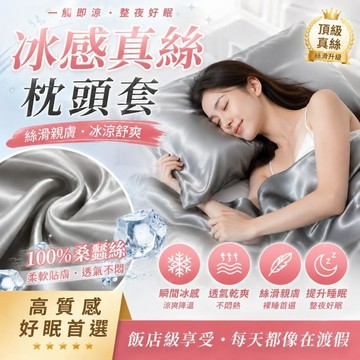 台灣出貨⚡️冰絲枕頭套 冰涼枕頭套 涼感降溫 天絲枕頭套 素色枕頭套 純色枕頭套 透氣親膚 緞面枕套 絲綢枕 絲滑涼感