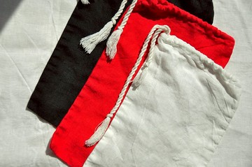 零廢麻/ 袋組 / 可重複使用的可水洗食物儲存 / 環保