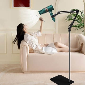 懶人救星解放雙手【家寵LOVEHOME】家寵LOVEHOME 吹風支架 懶人吹風機支架 吹風機收納架