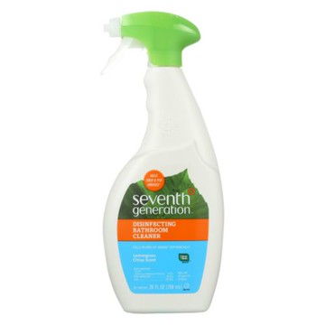 Disinfecting Bathroom Cleaner Lemongrass and Thyme Scent 26 OZ by Seventh Generation