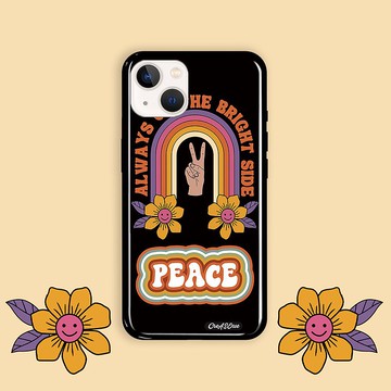 正面說愛 微笑 愛 和平 防摔手機殼 CSBI07