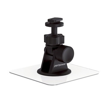 peripower 吸盤式行車紀錄器支架 真空壓桿吸盤底座 適用於17mm球頭行車紀錄器/導航機  單件