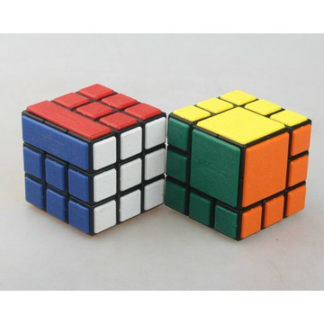 附發票【小小店舖】梯色 綑綁魔方完整版 DIY 自己的方塊自己做 黑色 組裝 魔術方塊