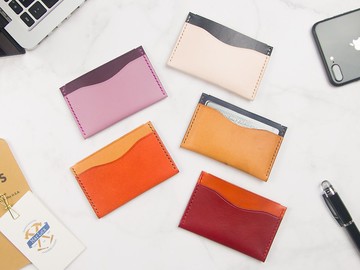 客制刻名皮革多層 卡片套/卡片夾/卡套/卡片包/咭片套 by HarLex