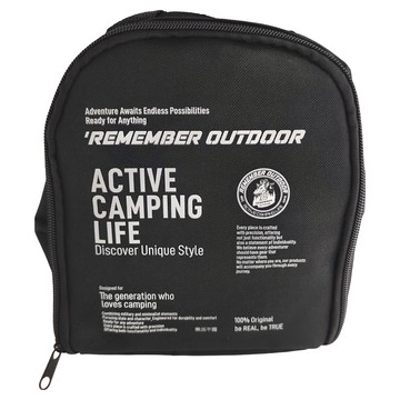 LOHACAMP 樂活不露 電暖器專用收納包 薄款  夜幕黑  1個