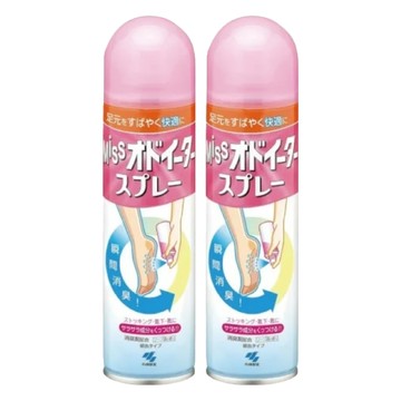 KOBAYASHI 小林製藥 Miss 腳臭噴霧 150ml 男女皆可使用  2瓶  1入