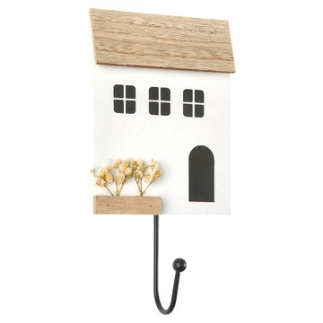 VERSA 小白屋造型壁掛 牆面裝飾 居家收納好幫手  小白屋 白色  1組