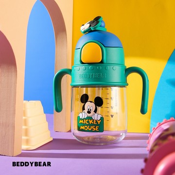 寶貝輕鬆學喝水【BEDDY BEAR 杯具熊】迪士尼聯名 - 調皮米奇兒童火箭學飲杯 500ml｜聯名學習杯 兒童水杯 學飲杯 喝水 成長 生日禮 兒童禮物