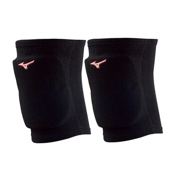 Mizuno 美津濃 成人用護膝 排球護膝 V2TYB08698 黑色 + 粉色  M  1雙