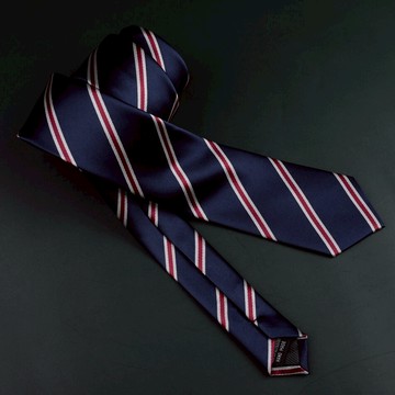 手系領帶男正裝商務時尚新郎酒紅黑色職業工作上班韓版條紋啞光潮