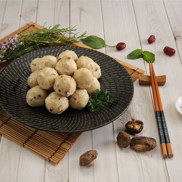 【香草豬】香菇摃丸 300g｜台灣頂級肉品｜Q彈好吃