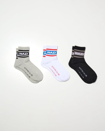 Radiall Low Kick 1pac Dralon Sox Short 德絨短筒襪款(三色)