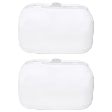 FANCY LIFE 壁掛式紙巾盒  白色  2個