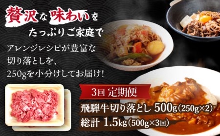 ＼贅沢な味わいをご家庭で／ 切り落とし 総計1.5kg 〈1回あたり〉500g (250g×2) 国産 ブランド牛 和牛 BBQ キャンプ  [TDC010]