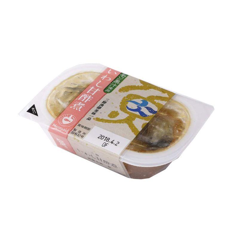 阿部長商店 レモン果汁使用いわし甘酢煮(トレー) 100g ×8個