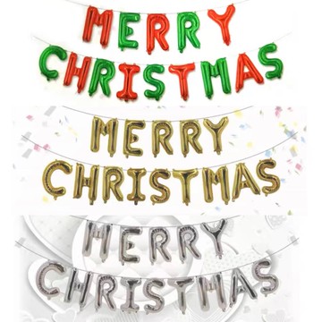 《台灣現貨出清，快速出貨》聖誕字母氣球