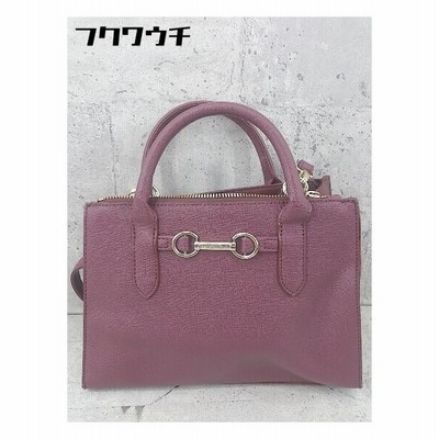 Passage Mignon パサージュミニョン 2way ハンド ショルダー バッグ パープル系 レディース 通販 Lineポイント最大0 5 Get Lineショッピング