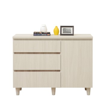 直人木業-RENE白榆木三斗櫃100公分