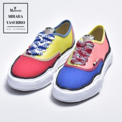 ミハラヤスヒロ スニーカー メンズ 黒 白 靴 Mihara Yasuhiro ブランド おしゃれ ダッドスニーカー ダッドシューズ 厚底 ローテク ローカ 通販 Lineポイント最大get Lineショッピング