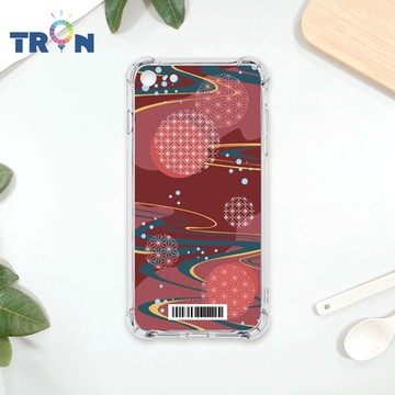 TRON IPhone 7/8/SE2 日系和風圓點星河系列 四角防摔載具殼 軟殼 手機殼