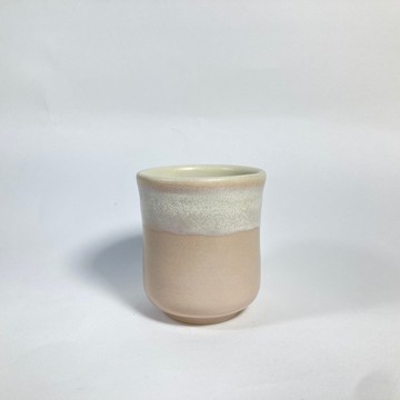 星鑽杏桃-白粉釉杯器