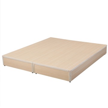 Homelike 喜家居雙人加大6尺日式六分床台(多色可選)(1626)白橡色