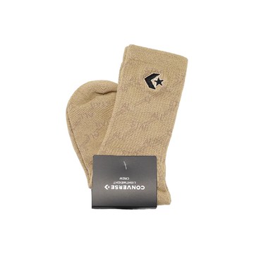 休閒襪 Lightweight Crew 中童 童襪 燕麥色 襪子 長襪 刺繡 CV2433014PS003