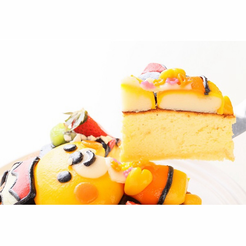 土台あり 立体キャラクターケーキ スフレチーズケーキ 5号 15cm 通販 Lineポイント最大get Lineショッピング