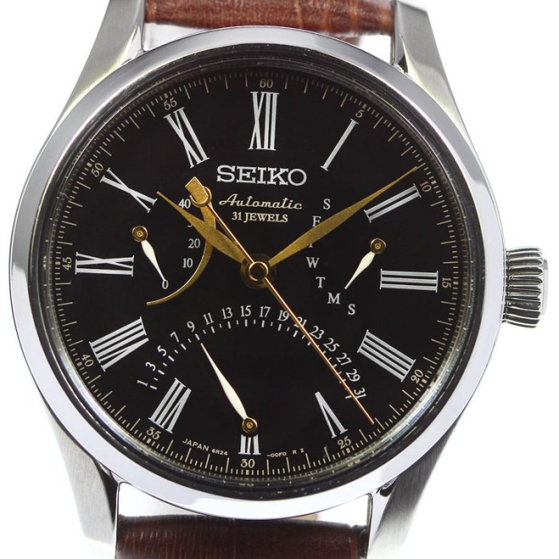 SEIKO】セイコー プレサージュ メカニカル プレステージライン 漆ダイヤル SARD011/6R24-00F0 自動巻き メンズ | LINE ブランドカタログ