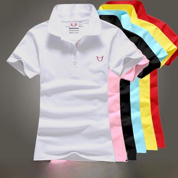 21夏季新款高爾夫短袖t恤女運動修身T恤透氣百搭polo衫golf球服裝