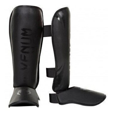 『VENUM旗艦館』 L VENUM拳擊散打-MMA VENUM挑戰者護腳脛~自由搏擊練習護腳背ShinGuards黑色