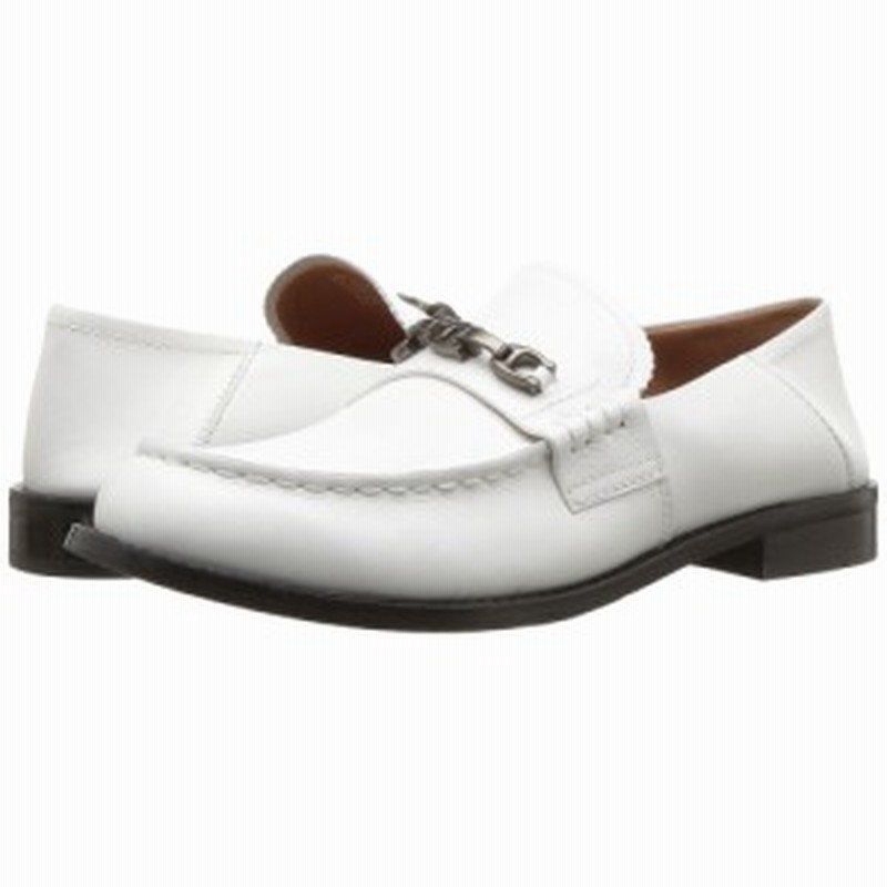 コーチ Coach レディース ローファー オックスフォード シューズ 靴 Putnam Loafer With Signature Chain White Leather 通販 Lineポイント最大1 0 Get Lineショッピング