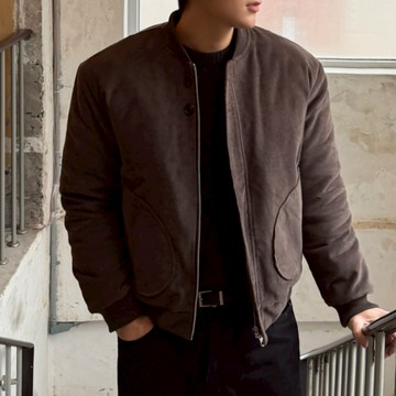 【Metanoia】🇰🇷韓製 短版抓絨連帽棉外套