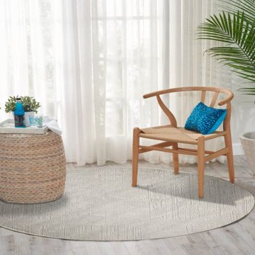 [Fuwaly] 茜拉地毯-直徑160cm (客廳地毯 大地毯 短毛地毯 圓毯 吸音 抗汙 防潑水 線條)