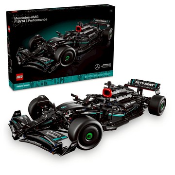 LEGO 42171 積木玩具 賓士 Mercedes-AMG F1 W14 E Performance  轉向系統與輪胎可運作，配備差速器與六缸引擎  1盒