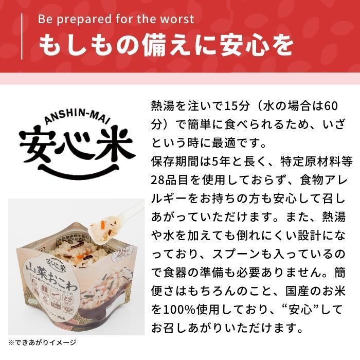 送料無料 アルファー食品 安心米 山菜おこわ 100g ×50袋 11421668 |b03