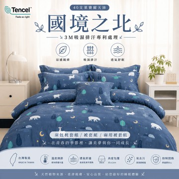 【夢境】天絲床包 萊塞爾纖維 台灣製 單人/雙人/加大/特大/兩用被/被單/極致手感/夏季涼感/裸睡首選 國境之北