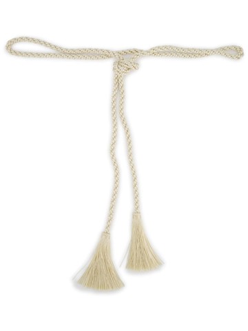 PAULA - rope tied belt - women - Viscose - One Size - Neutrals