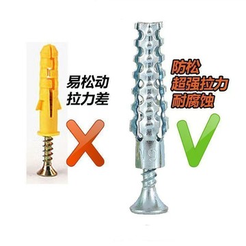 🔥臺灣出貨🔥鋸齒壁虎 膨脹螺栓 輕磚炮泡沫墻 水泥墻 混凝土墻 金屬輕型鐵膨脹螺絲
