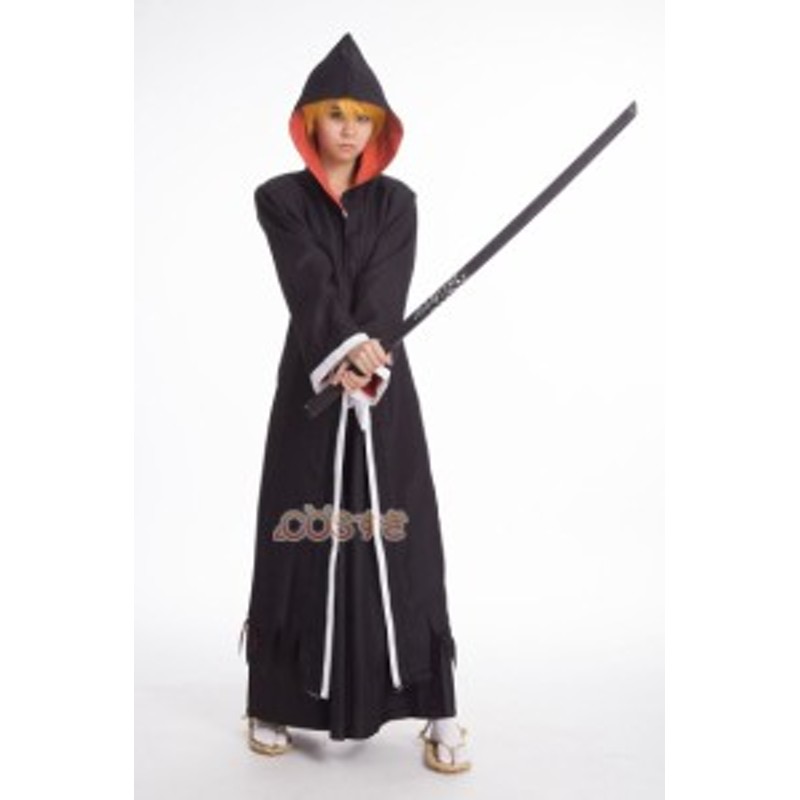 BLEACH ブリーチ 黒 マント コスプレ衣装 高品質 新品 Cosplay アニメ