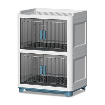 【Mr.box】新型2層平蓋款組合式瀝水碗櫃2層平蓋款組合式