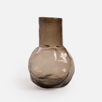 瑞典DBKD BUNCH玻璃花器小 深棕