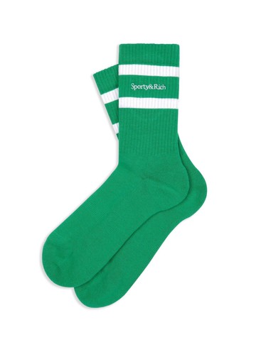 Sporty & Rich Serif Logo Socks