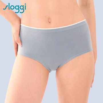 sloggi-GO Sense 好感系列高腰小褲 霧感灰