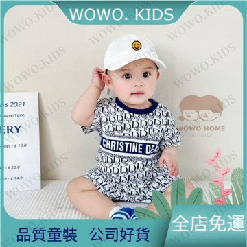 👶🏻新品熱銷🔥寶寶衣服 新生兒包屁衣 嬰兒哈衣卡通衣服寶寶夏裝短袖超萌連體衣可愛爬服夏季薄款嬰兒服 VABQ