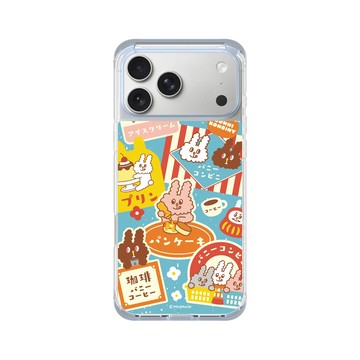 iPhone 17 Pro Max ClearX (MagSafe 兼容) 冰透藍 - Bunni Konbiny - Bunni Konbiny 喫茶店