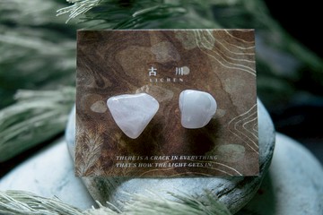 CRACK | 礦物系耳環 |  EARRINGS