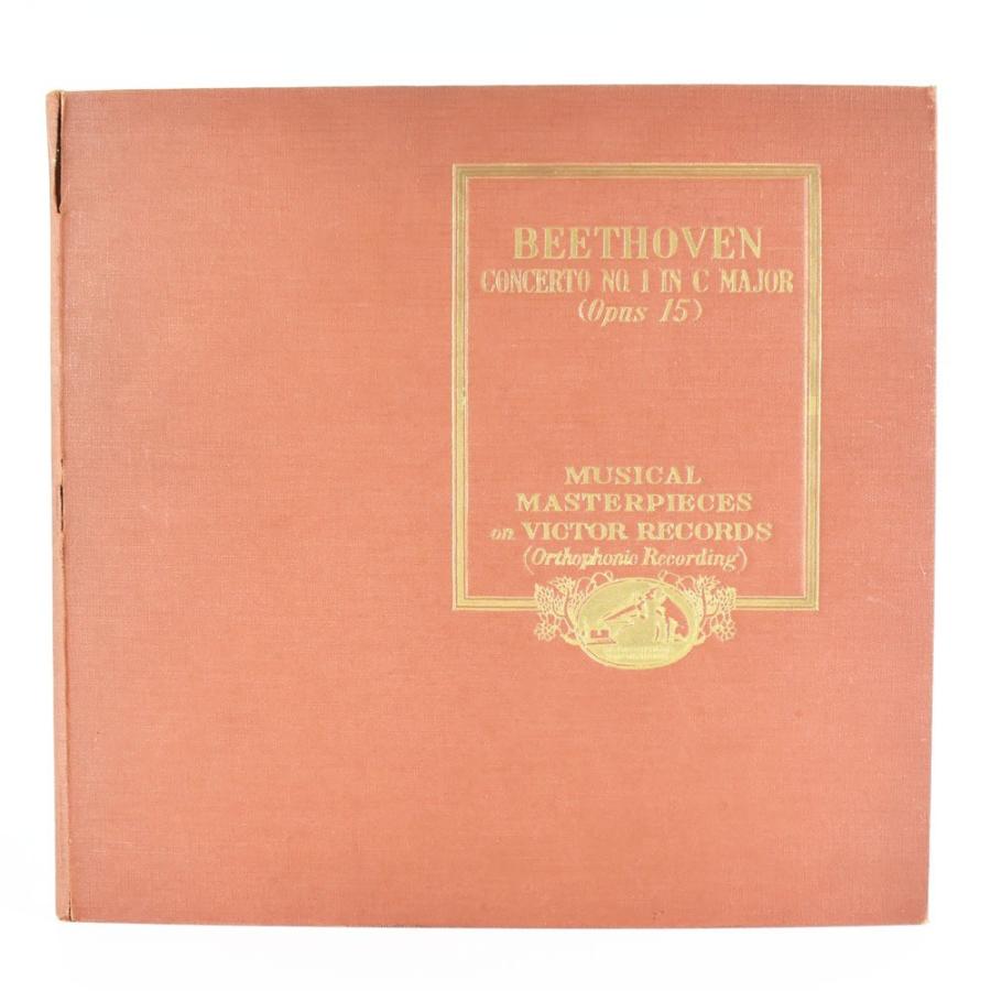 Victor  BEETHOVENベートーヴェン・ピアノ協奏曲第一番ハ長調 concerto no.1 in c major (Opus 15) 5枚組 レコード中古