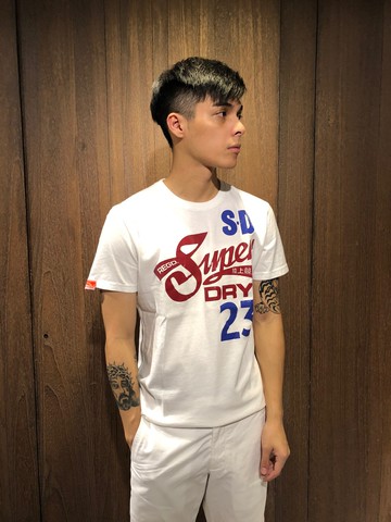美國百分百【全新真品】 極度乾燥 Superdry T恤 上衣 T-shirt 短袖 圓領 LOGO 短T AM11